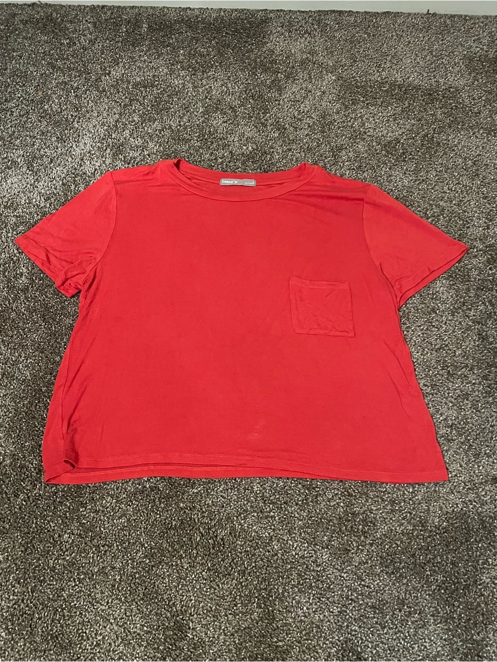 Reddish orange Pocket Tee